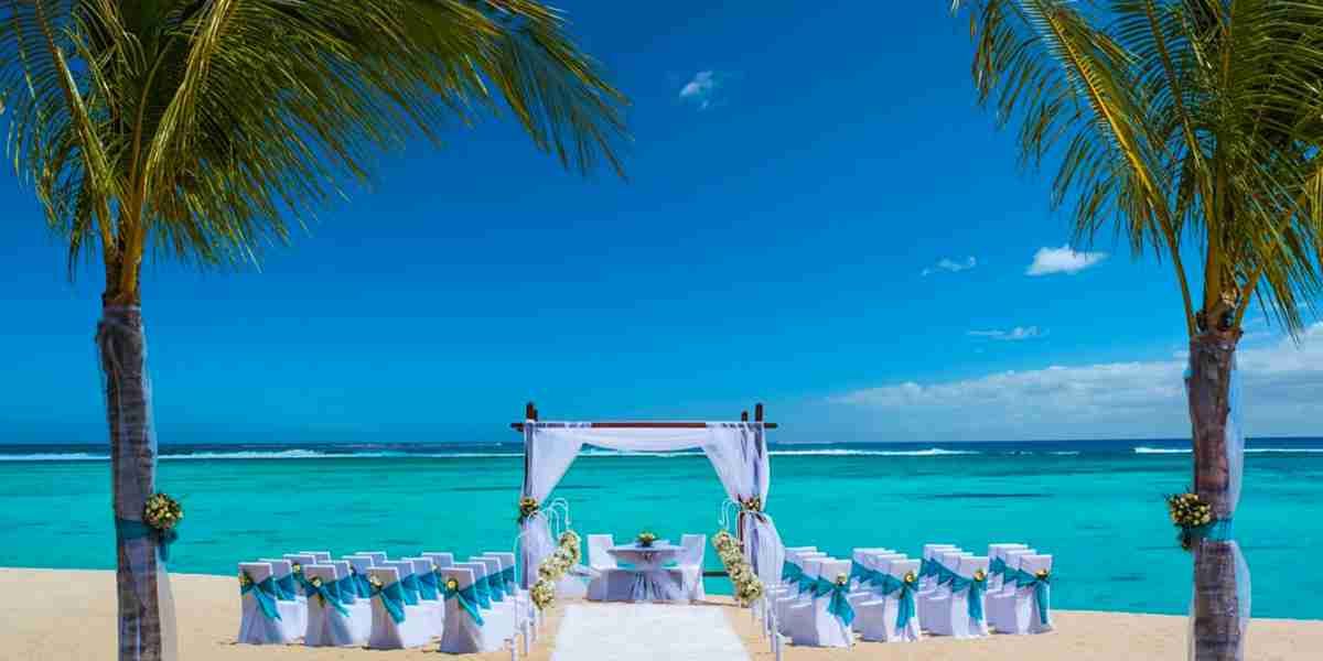 St Regis le morne - wedding on the beach