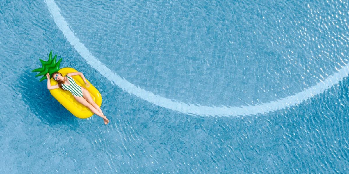 tamassa mauritius- chilling in the pool